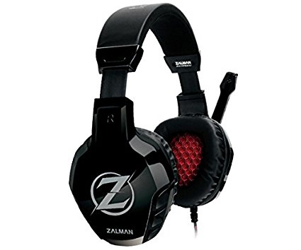 Zalman Gaming Stereo Headset with Microphone & Volume Control, Black (HPS300)