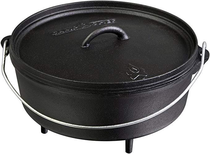 Camp Chef Classic 12" Cast Iron Dutch Oven - 6quart 12" Diameter - Dutch Oven