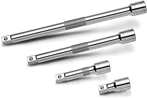 Powerbuilt 640844 3/8-Inch Drive Extension Bar Set, 4-Piece