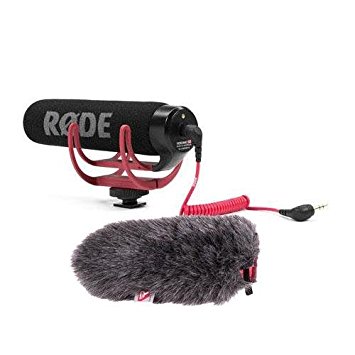 Rode VideoMic GO Lightweight On-Camera Mic BUNDLE w/Rycote Mini Windjammer