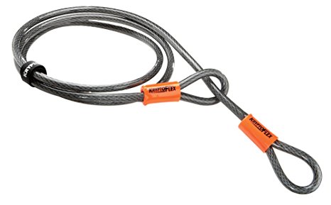 Kryptonite KryptoFlex 3010 Double Loop Bicycle Security Bike Lock Cable (10mm, 30'-Feet)