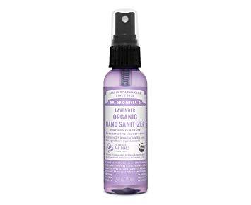 Dr. Bronner's Magic Soap Hand Sanitizer Lavender, 59-Milliliter