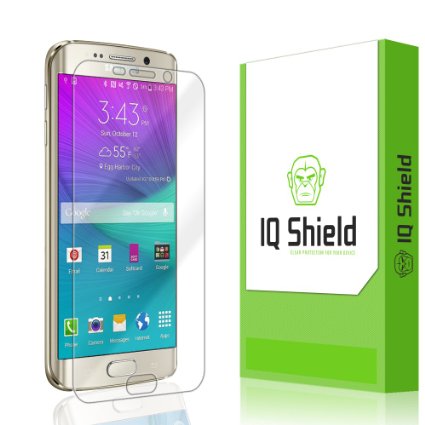 Galaxy S6 Edge  Screen Protector, IQ Shield® LiQuidSkin Full Body Skin   Full Coverage Screen Protector for Galaxy S6 Edge  (Edge Plus) HD Clear Anti-Bubble Film - with Lifetime Warranty