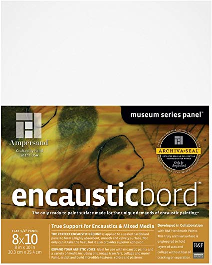 Ampersand Art Encausticbord - Un-cradled - 1/4" Profile - 8"x10"