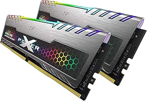 SP Silicon Power XPOWER RGB Turbine Gaming DDR4 3200 MHz (PC4 25600) 288-pin CL16 1,35 V UDIMM Desktop Memory Modul - Niederspannung