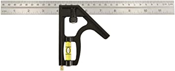 Johnson Level & Tool 400EM-S 12-Inch Metal Combination Square
