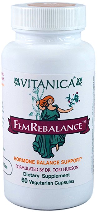 Vitanica - FemRebalance - Hormone Balance Support - 60 Vegetarian Capsules