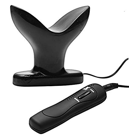 Master Series Black 10-Mode Vibrating Anal Anchor Security Plug