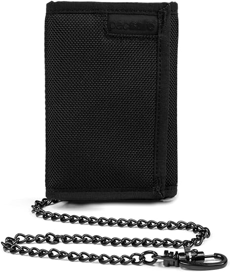 Pacsafe Rfidsafe Z50 RFID Blocking Tri-fold Black