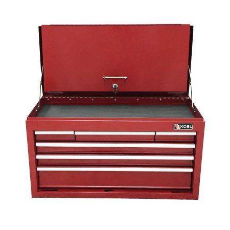 Excel TB2050BBSA-Red 26-Inch Steel Chest, Red