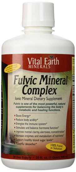 Vital Earth Minerals Fulvic Mineral Complex - 32 fl oz