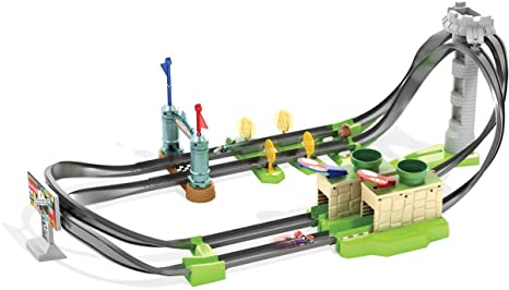 Hot Wheels Mario Kart Circuit Lite Track Set