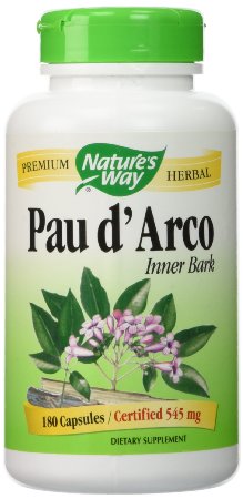 Nature's Way - Pau D'Arco Inner Bark, 545 mg, 180 capsules
