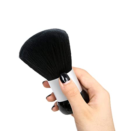 Neck Duster Brush – Ultra Soft and Gentle Bristles - Brushing off Hair Around the Face & Neckline & Ears After a Haircut