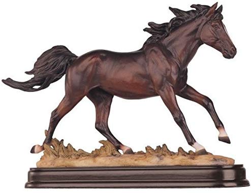 GSC Horses Collection Brown Horse Figurine Decoration Decor Collectible