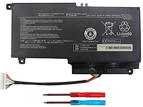 PA5107U-1BRS Laptop Battery for Toshiba Satellite L50-A L50T-A L55 S50-A S55 S55T P50 P50-A P55T-A5116 P55T-A5118 S55-A5295 S55T-A5337 S55T-A5389 L55-A5284 P55-A5200 P55T-A5202 P000581700