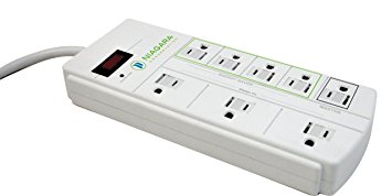 Niagara Conservation energy saving, 8 Outlet Smart Surge Protector N9122