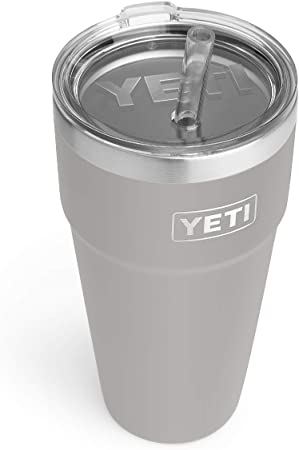 YETI Rambler 26 oz Straw Cup, Vacuum Insulated, Stainless Steel with Straw Lid