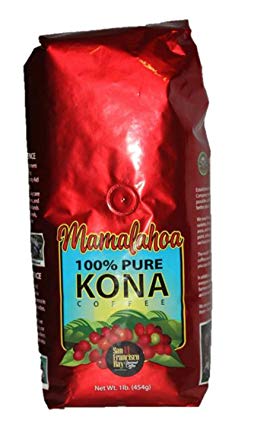 Mamalahoa 100% Pure Kona Coffee Whole Bean from Hawaii