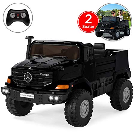 Best Choice Products Kids 24V 2-Seater Mercedes-Benz Ride On SUV w/ Remote Control, 3.7 MPH, Black