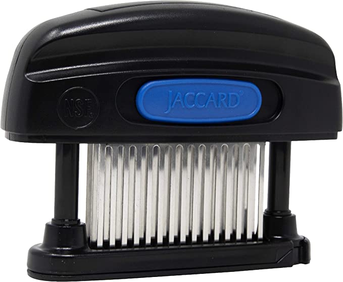 Jaccard 200345N 45-Blade Meat Tenderizer, Simply Better Meat Tenderizer, ABS Columns/ Removable Cartridge, NSF Approved, Black