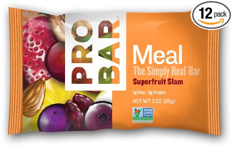 PROBAR Meal Bar, Superfruit Slam, 3 Ounce (Pack of 12)