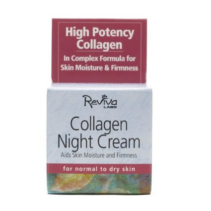 Reviva Labs Collagen Night Cream, 1.5 Ounce