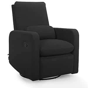 GAP babyGap Cloud Recliner with LiveSmart Evolve - Sustainable Performance Fabric, Jet Black