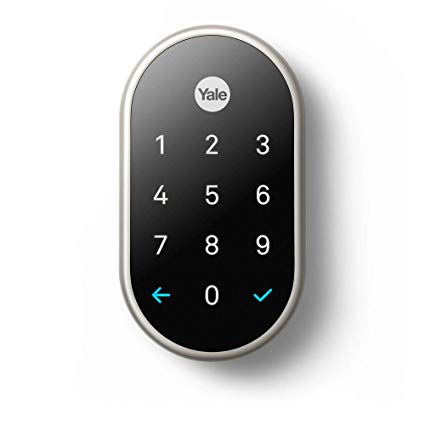 Nest X Yale Lock with Nest Connect- Satin Nickel
