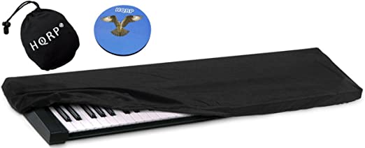 HQRP Elastic Dust Cover w/ Bag for Korg SV-1 BK 73 / SV-1 73 Reverse Key / Pa4X / Pa3X / Pa3X Le Electronic Keyboard Digital Piano   HQRP Coaster