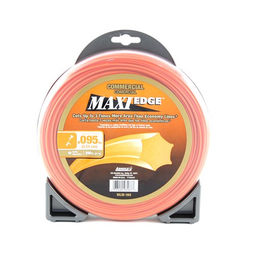Arnold Trimline Maxi-Edge Commercial Grade String Trimmer Line - .095-Inch x 200-Feet