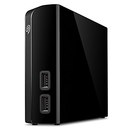 Seagate Backup Plus Hub 4 TB USB 3.0 Desktop, 3.5 inch External Hard Drive for PC and Mac with Integrated 2 Port USB Hub