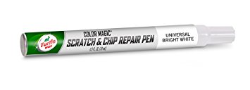 Turtle Wax 50759 Color Magic Scratch and Chip Repair Pen, Universal Bright White