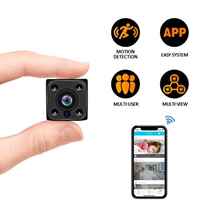 Mini Spy Hidden Camera, Wireless Hidden Camera Portable Dice HD1080P Video USB DVR Recording