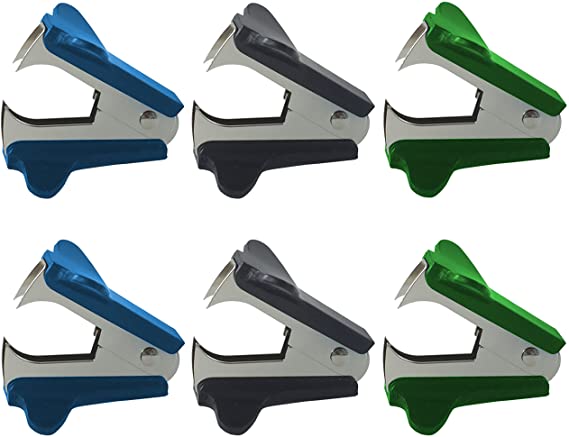 Clipco Staple Remover (6-Pack) (Assorted Colors 3)