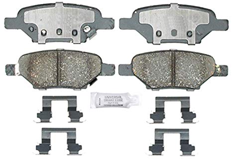 ACDelco 17D1033CH Professional Ceramic Rear Disc Brake Pad Set