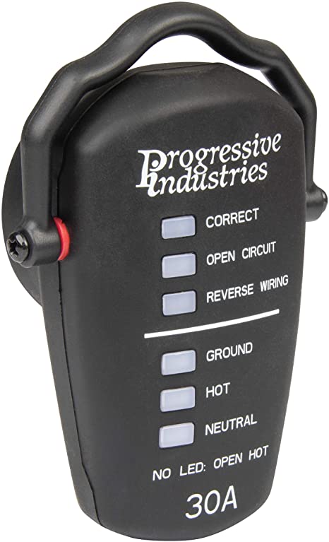 Progressive Industries 30A and 50A RV Surge Module and Pedestal Tester