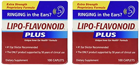 Lipo-Flavonoid Plus Unique Ear Health Caplets, 2 Count