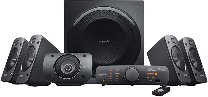 Logitech Z906 5.1 Surround Sound Speaker System with THX Sound (980-000467)