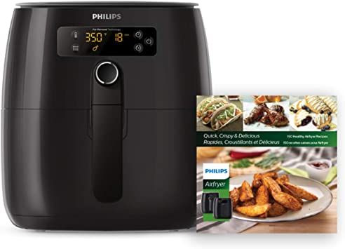 Philips Airfryer Premium Analog Compact with Twin TurboStar Fat Removal Technology