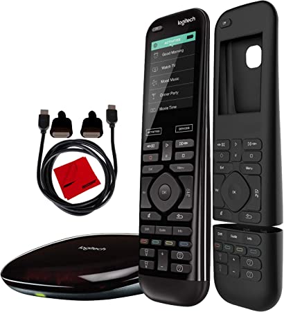 Logitech Harmony Elite Universal Remote with Harmony Hub and Accessories Bundle