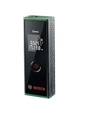 Bosch 0603672702 Laser Measure Zamo (3rd Generation, Measurement Range 0.15 - 20.00 m, in Carton), 1.5 V