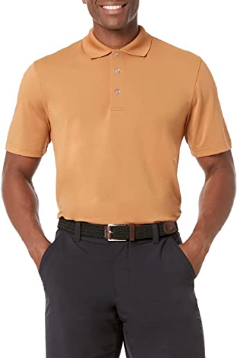 Amazon Essentials Mens Regular-Fit Quick-Dry Golf Polo Shirt