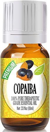 Copaiba 100% Pure, Best Therapeutic Grade Essential Oil - 10ml