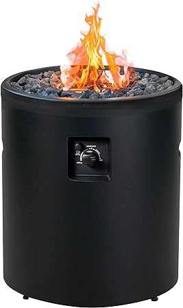 Four Seasons SRGF21901 Gas Fire Pit   Cover, 23 in. Round Column - Quantity 1