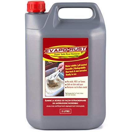 EVAPO-RUST® Rust Remover Liquid Solution 5 Litre