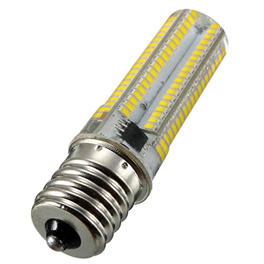 ATMOZ E17 New Longer 152-LED Dimmable Warm White 110/120v Microwave & Appliance Compatible Bulb