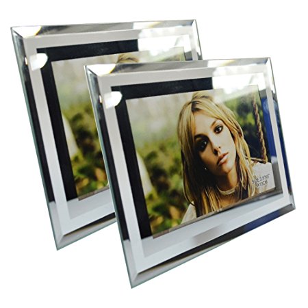 Giftgarden Modern Glass 3.5 by 5 -Inch Picture Frame for Photo 3.5x5