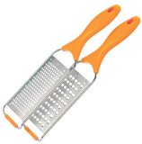 Progressive International S4 Fine and Medium Snap Fit Hand Graters with Etched Stainless Steel Grating Surface Set of 2