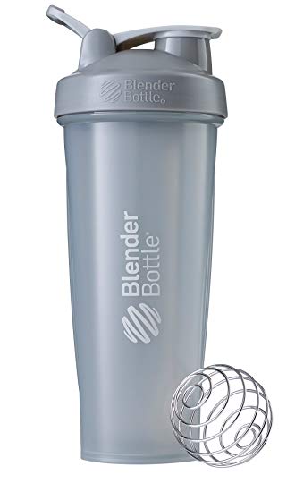 BlenderBottle C01637 Classic Loop Top Shaker Bottle, 700 ml Maximum capacity, Pebble Grey